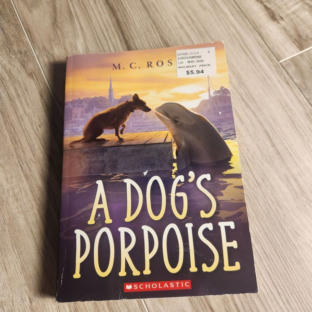 Dog's Porpoise M.C. Ross Paperback Scholastic Chapter Book Animal Adventure